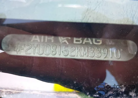 2002 Mazda Tribute Es V6/Lx V6 from USA, damaged, VIN 4F2YU08152KM33910